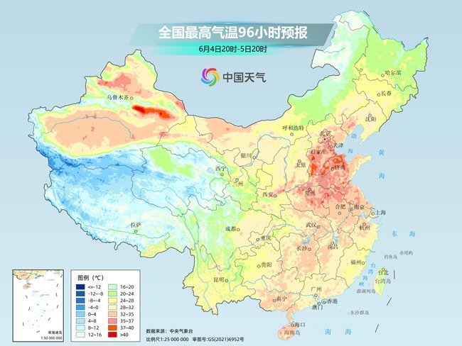 气温弹射起飞！河北、河南(🔚)、山东部分地区最高气温将超过38℃